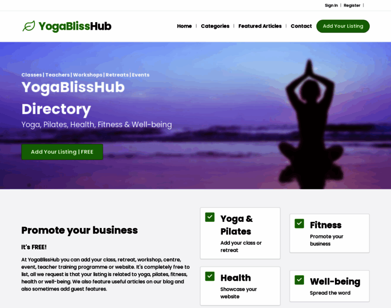 Yogablisshub.com thumbnail