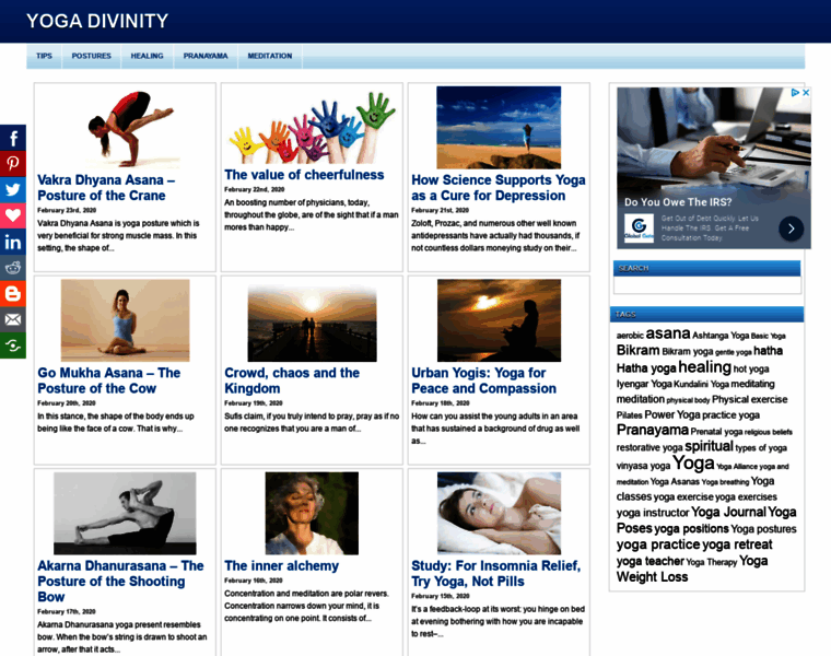 Yogadivinity.com thumbnail