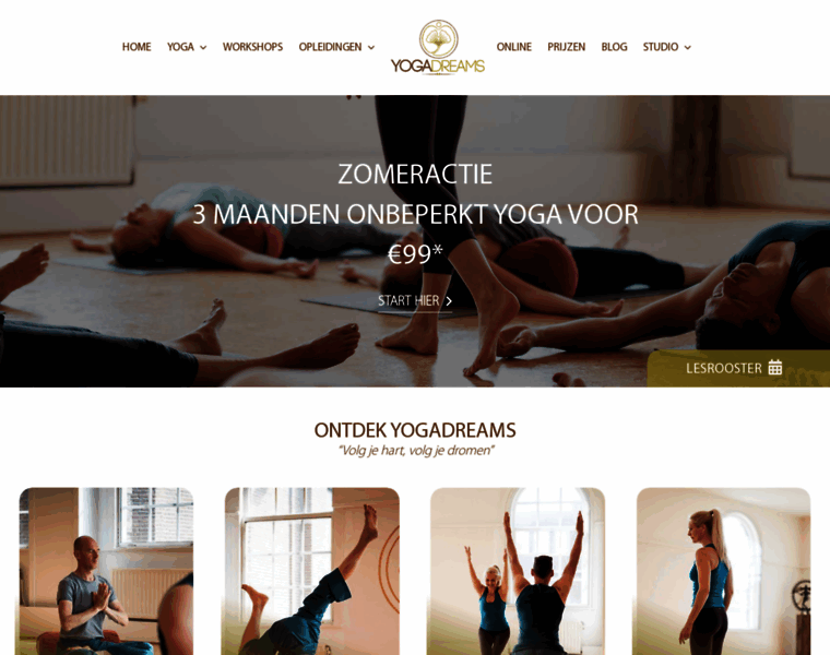 Yogadreams.nl thumbnail