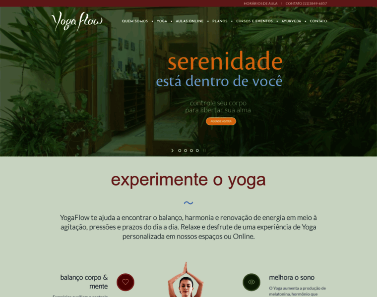 Yogaflow.com.br thumbnail