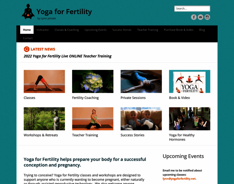 Yogaforfertility.net thumbnail