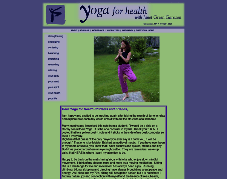 Yogaforhealth.info thumbnail