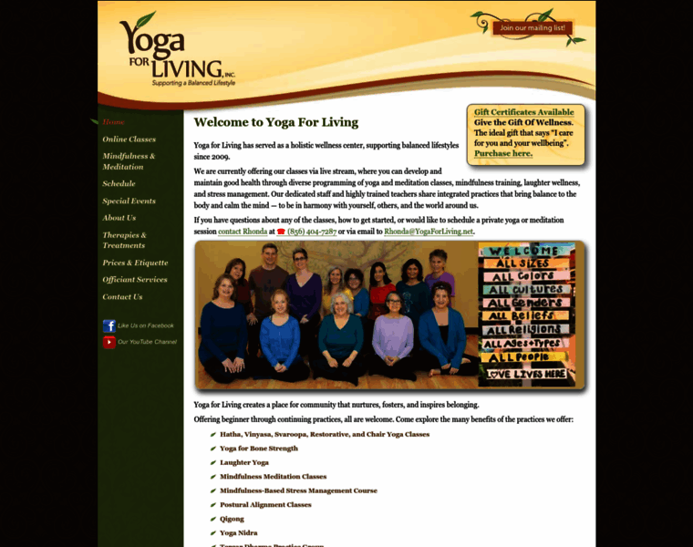 Yogaforliving.net thumbnail