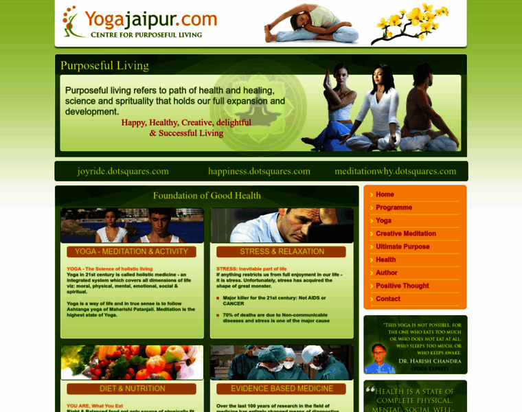 Yogajaipur.com thumbnail