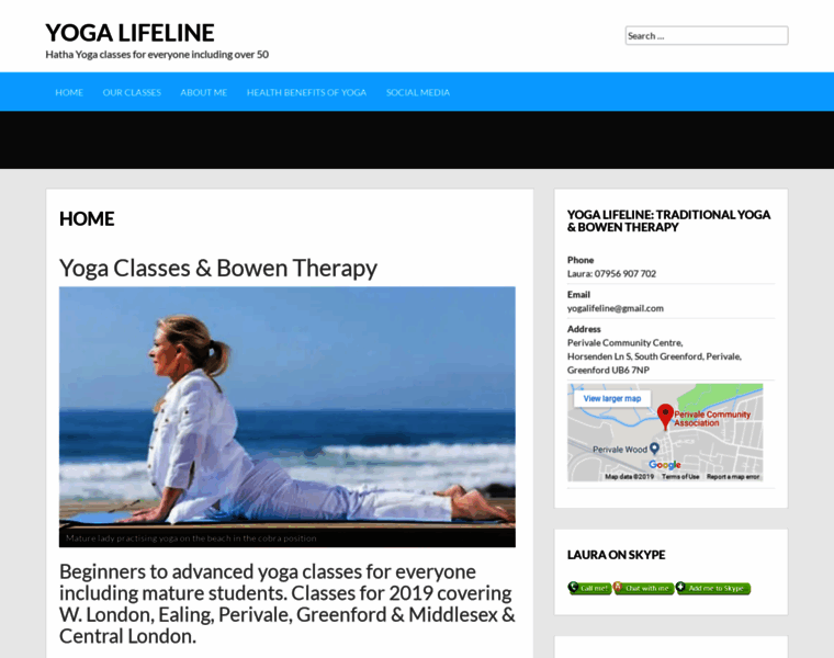 Yogalifeline.com thumbnail