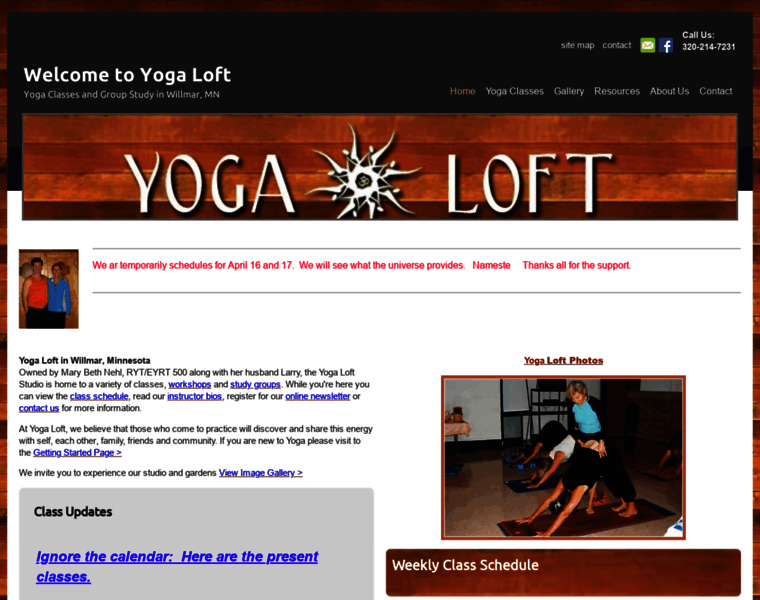 Yogaloft.net thumbnail