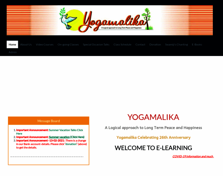 Yogamalika.org thumbnail