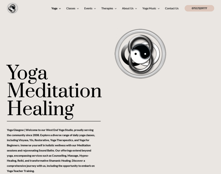 Yogameditationandhealing.co.uk thumbnail