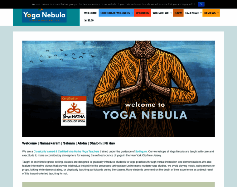 Yoganebula.com thumbnail