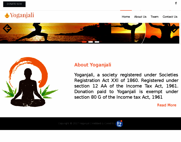 Yoganjali.org thumbnail