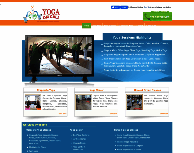 Yogaoncall.com thumbnail