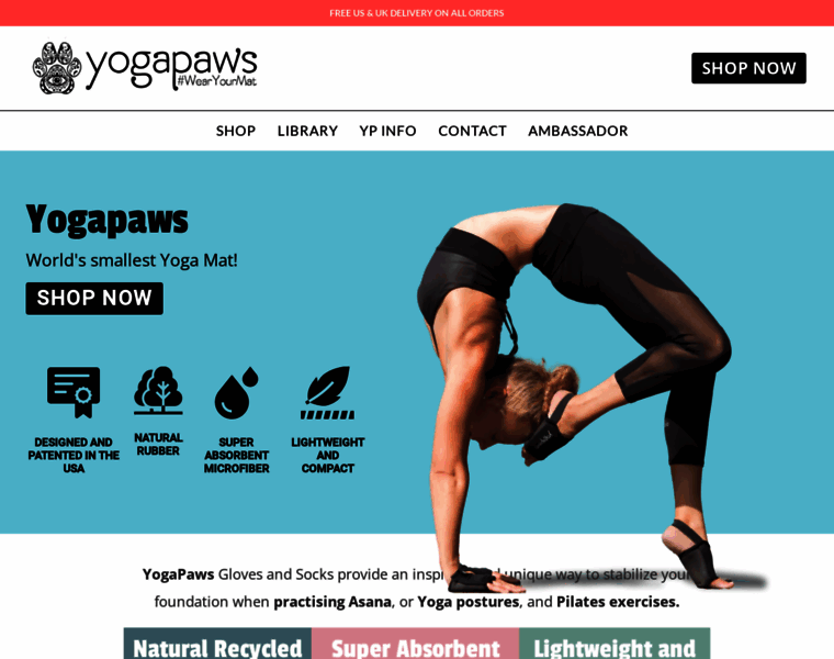 Yogapaws.com thumbnail