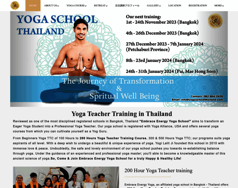 Yogaschoolthailand.com thumbnail