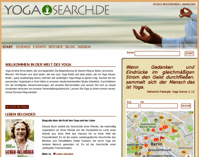 Yogasearch.de thumbnail