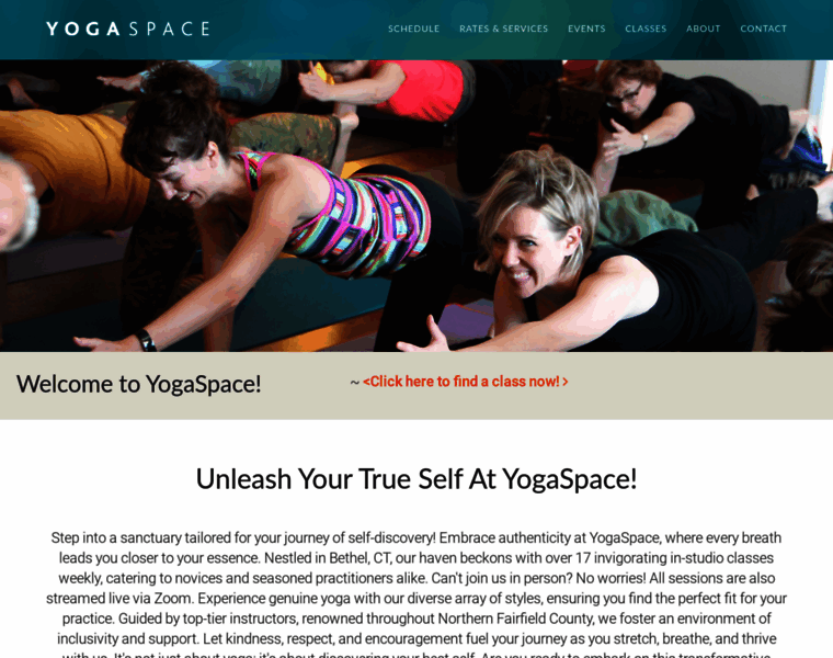 Yogaspace-ct.com thumbnail