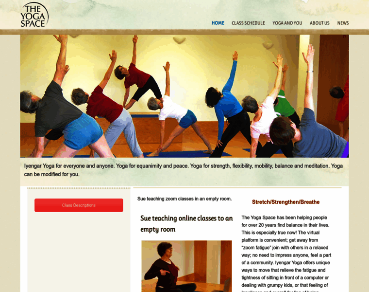 Yogaspaceannarbor.com thumbnail