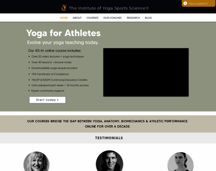 Yogasportscience.com thumbnail