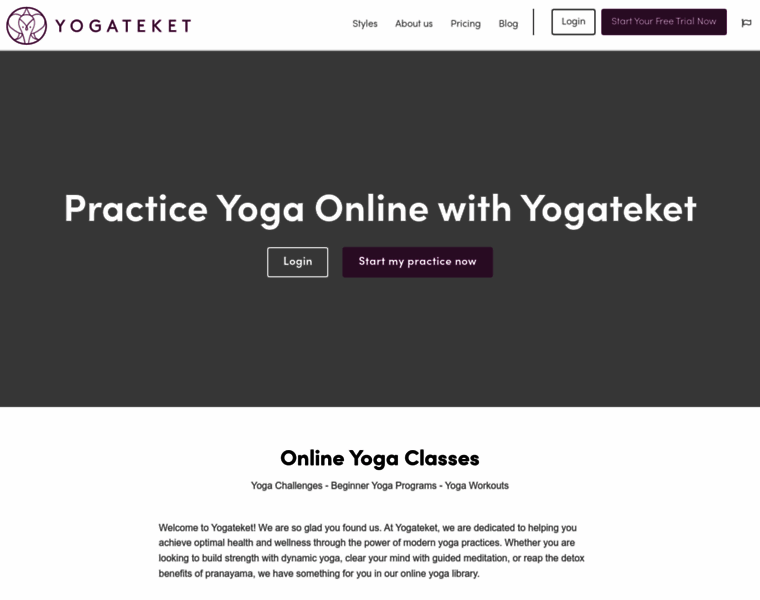 Yogateket.com thumbnail