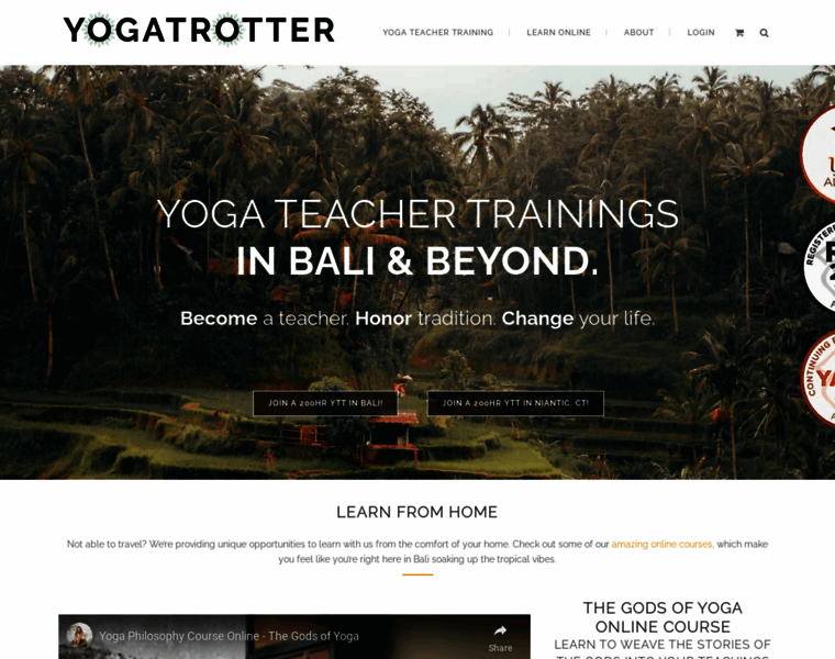 Yogatrotter.com thumbnail