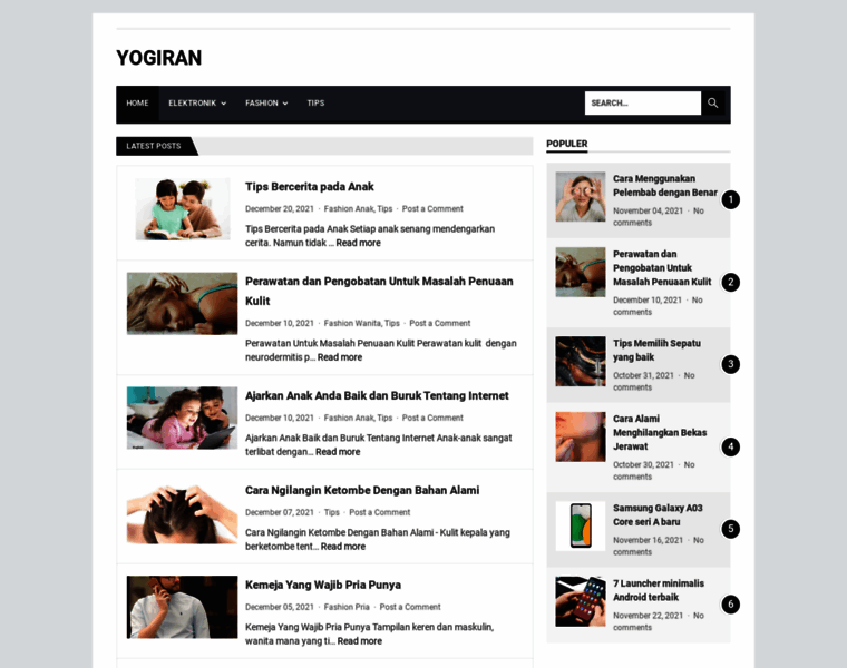 Yogiran.com thumbnail