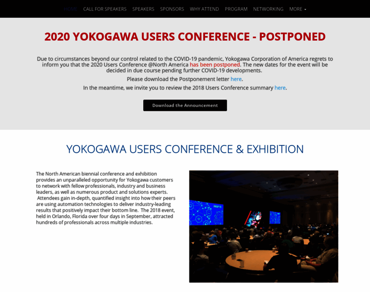 Yokogawausersconference.com thumbnail