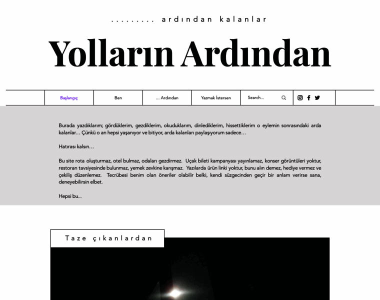 Yollarinardindan.com thumbnail