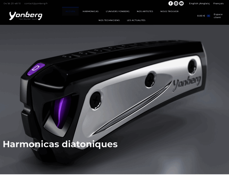 Yonberg-harmonica.com thumbnail