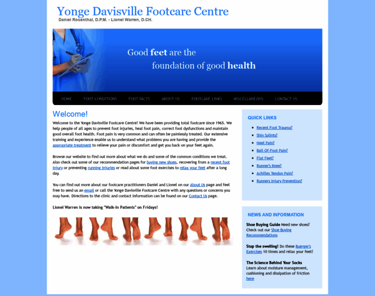 Yongedavisvillefootcare.com thumbnail