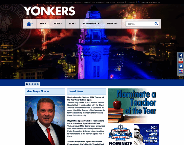 Yonkersny.gov thumbnail