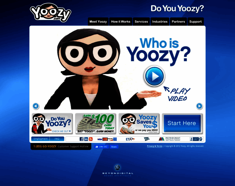 Yoozy.com thumbnail