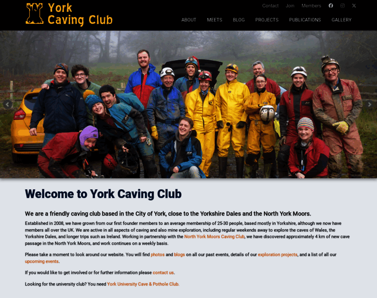 Yorkcavingclub.org.uk thumbnail