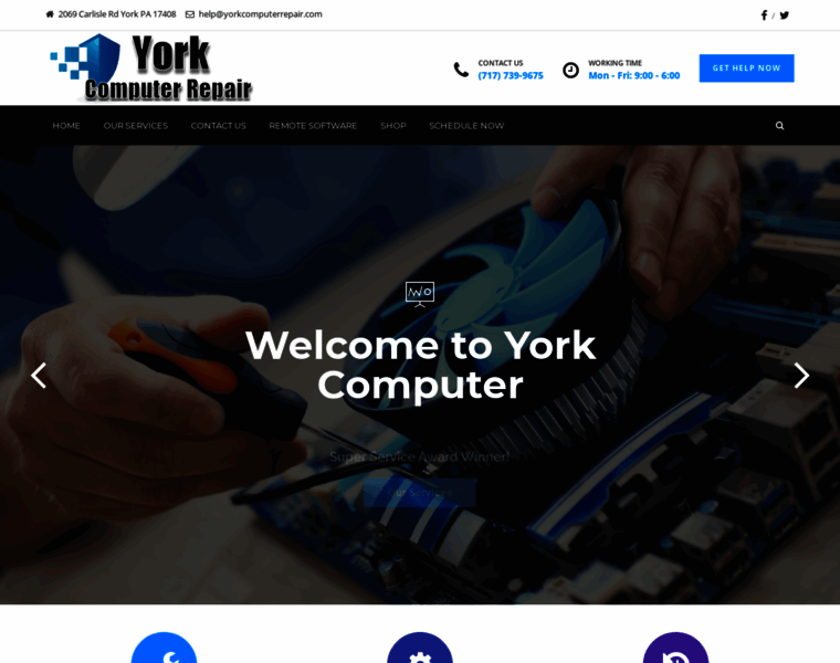 Yorkcomputerrepair.com thumbnail