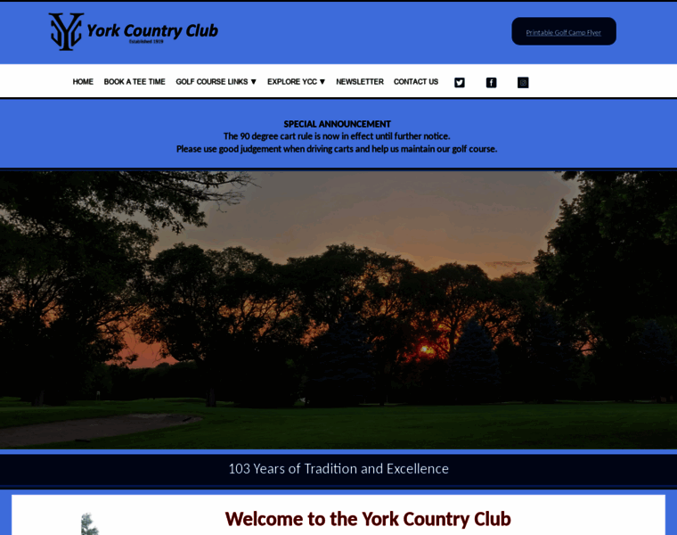 Yorkcountryclub.net thumbnail