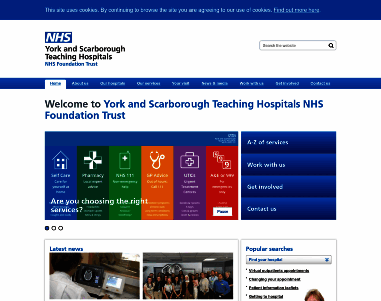 Yorkhospitals.nhs.uk thumbnail
