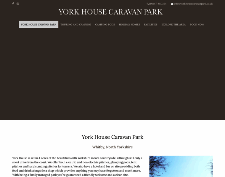 Yorkhousecaravanpark.co.uk thumbnail