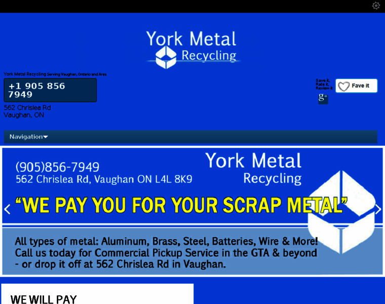 Yorkmetal.ca thumbnail