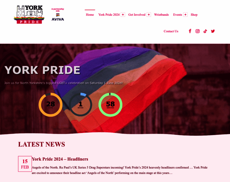 Yorkpride.org.uk thumbnail