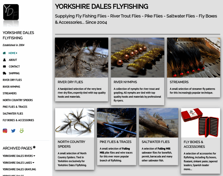 Yorkshire-dales-flyfishing.com thumbnail