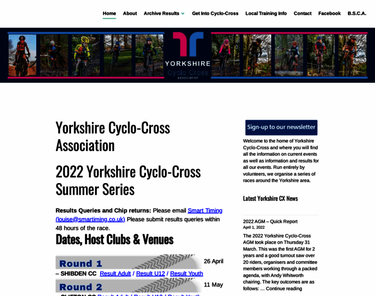 Yorkshirecyclocross.com thumbnail