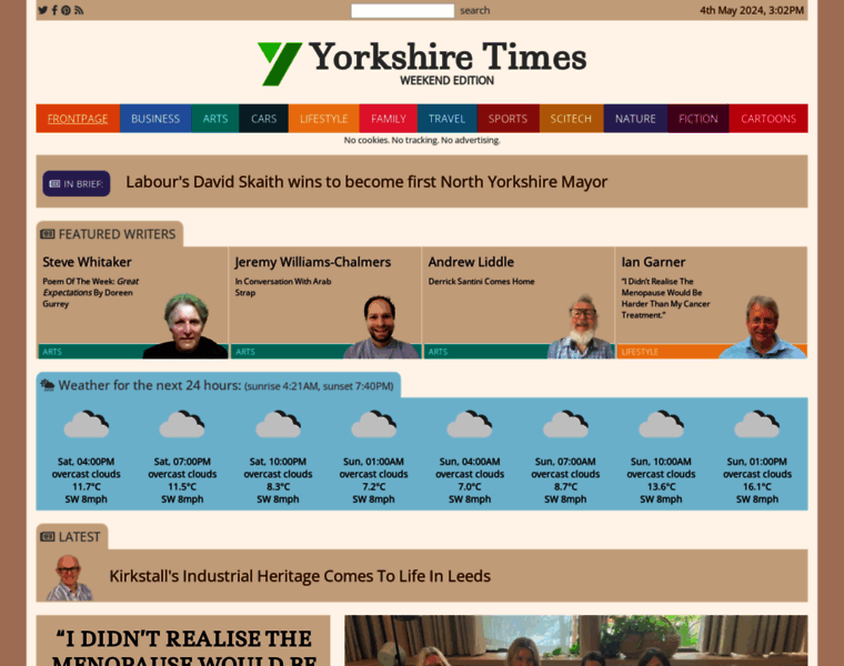 Yorkshiretimes.co.uk thumbnail