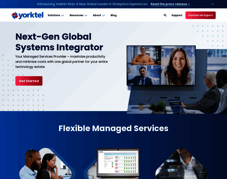 yorktel.com at WI. Next-Gen Global Systems Integrator | Yorktel