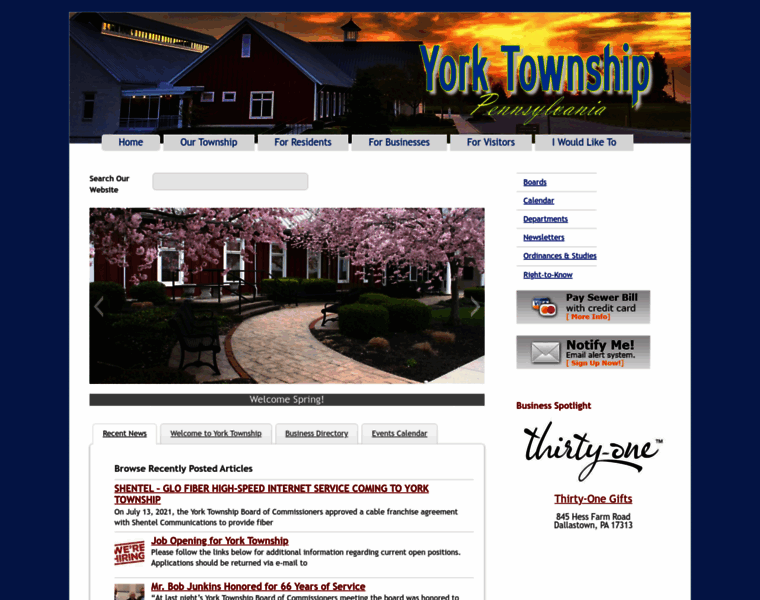 Yorktownship.com thumbnail