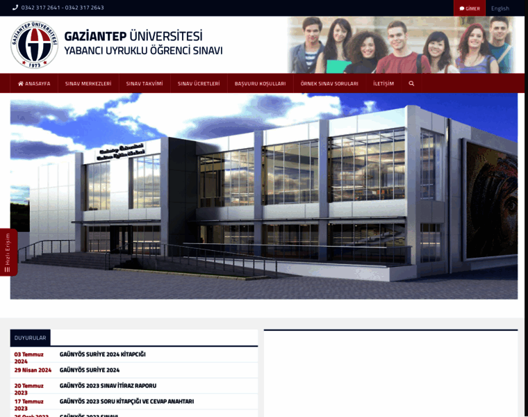 Yos.gantep.edu.tr thumbnail