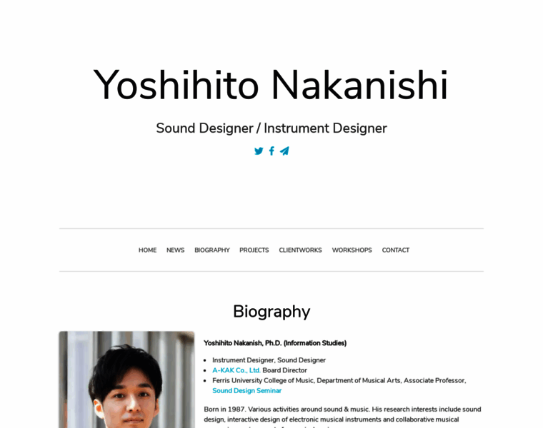 Yoshihito-nakanishi.com thumbnail