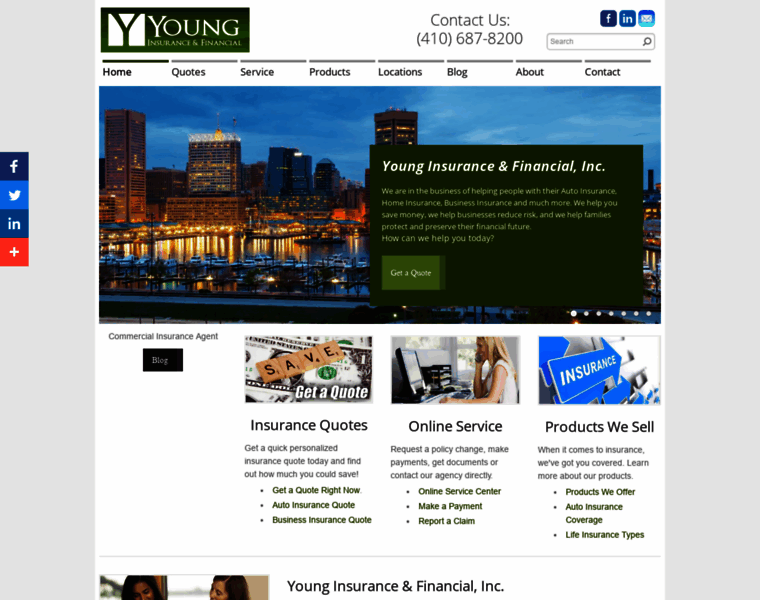 Young-insurance.com thumbnail