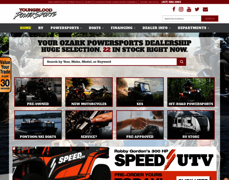 Youngbloodpowersports.com thumbnail