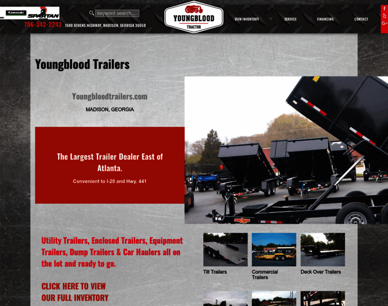 Youngbloodtrailers.com thumbnail