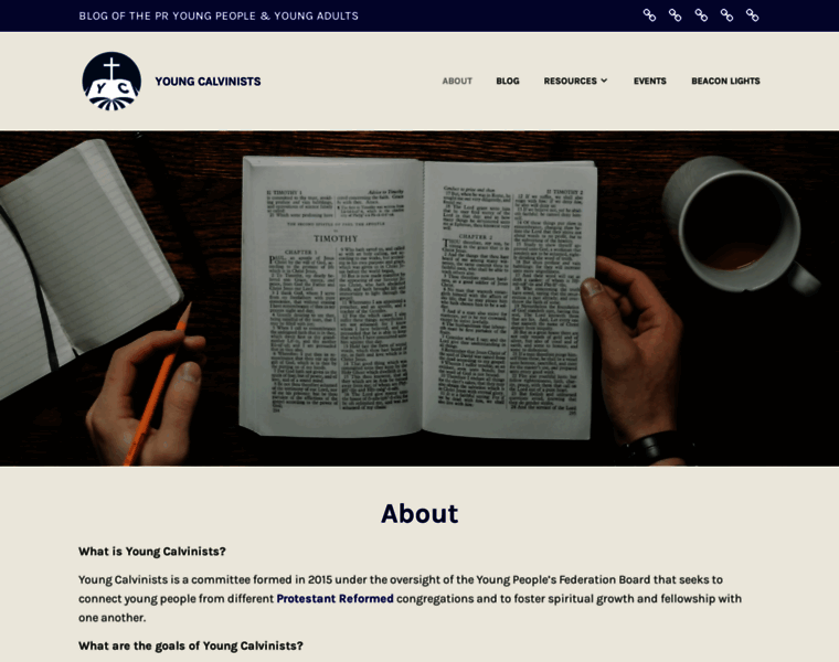 Youngcalvinists.org thumbnail
