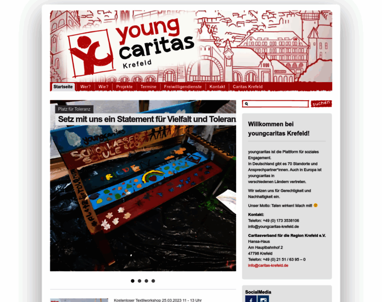 Youngcaritas-krefeld.de thumbnail