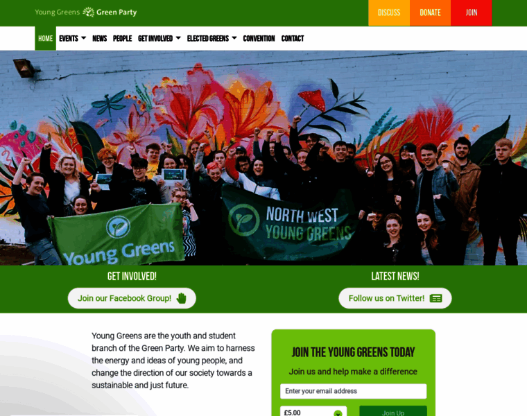 Younggreens.org.uk thumbnail